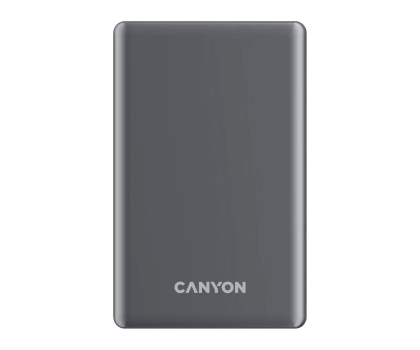 Powerbank CANYON Powerbank OnPower 505 slim Magsafe 5000 mAh PD20W grafitowy
